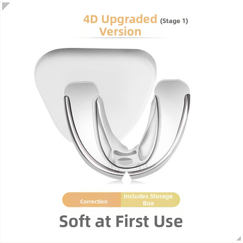 Junlaikang 201 nauji nematomi breketai suaugusiems, retaineris, naktinis dantų šepetėlis nuo nusidėvėjimo