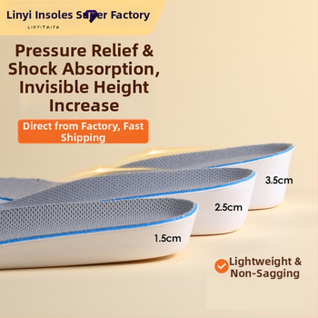 Nematomas aukštinimo įdėklas su paslėptu kulnu, EVA, visas įdėklas, tinka vyrams ir moterims