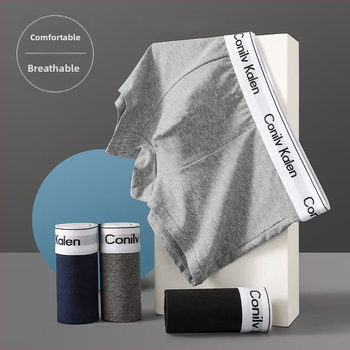 Naiste boxer briefs tähtedemustriga, hingav kudum, keskmine vöö, polüesterist vooder