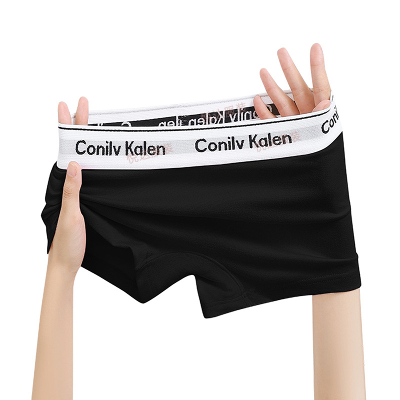 Naiste boxer briefs tähtedemustriga, hingav kudum, keskmine vöö, polüesterist vooder