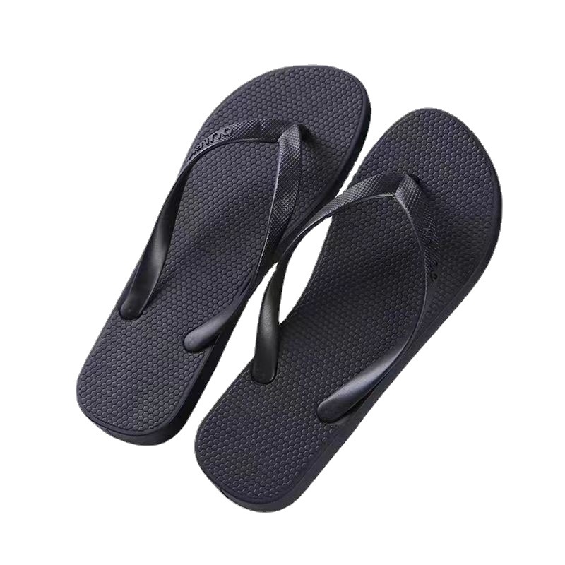 Dospelé plážové žabky, protišmykové, ľahké, horný materiál PVC, podrážka PVC, vnútorná PU, podrážka vstrekovaná, plochá podrážka