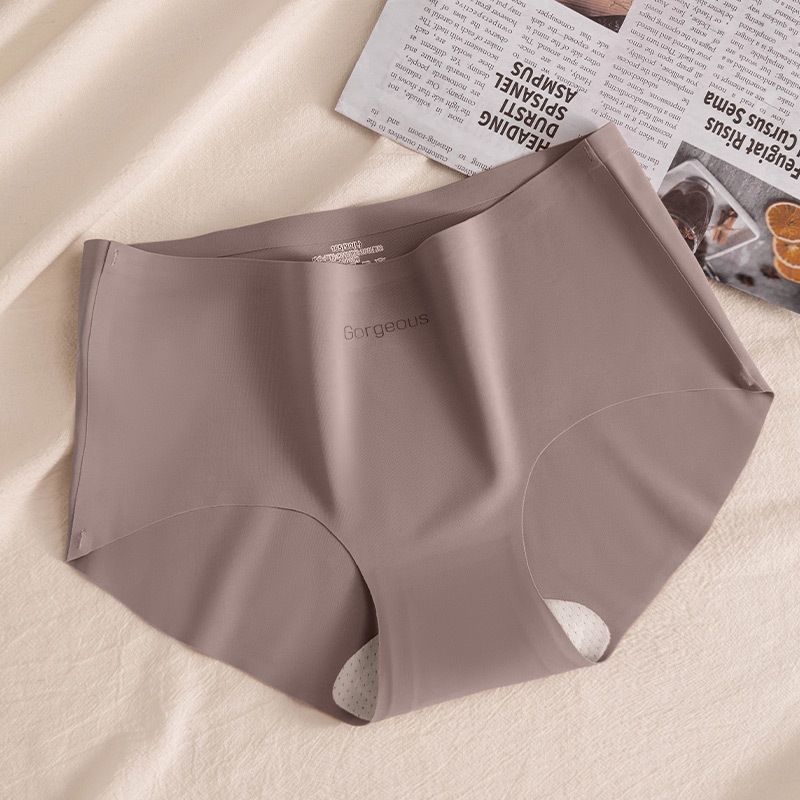 Lenjerie de yoga pentru femei din nailon, țesătură jacquard, căptușeală din viscose, talie medie, respirabilă, crotch antibacterian