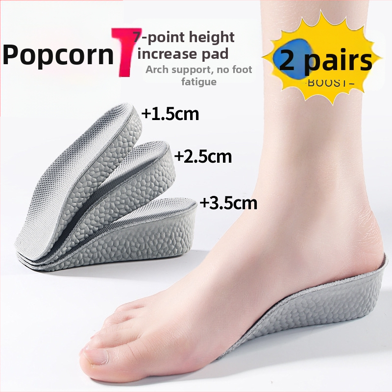 Kėlimo vidpadžiai šlepetėms, nematomi vidiniai pakėlimai, arkos parama, pavasario naudojimui