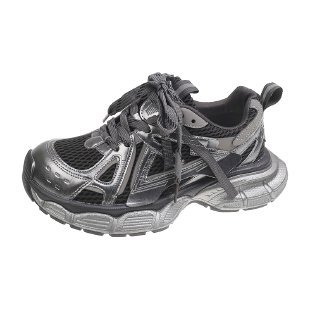 Sievietēm vieglas kurpes ar bieza zole, tīklaina augšdaļa no īstas ādas un tīkla, priekšējās šņores, vieglas ikdienas sporta kurpes pavasarī 2025.