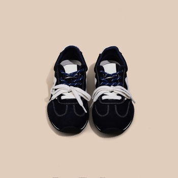 Naiste igapäevased spordijalatsid, Leisure ja Saksa armee treener stiil; ülaosa: Super fiber; tald: kumm; kinnitamine: lace-up; kontsa kõrgus: 3-5 cm