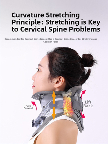 Kaelarihm – mudel Yll-am-6, polüuretaanist kaela tugi, kehahoia korrigeerimine, kontori kasutamiseks