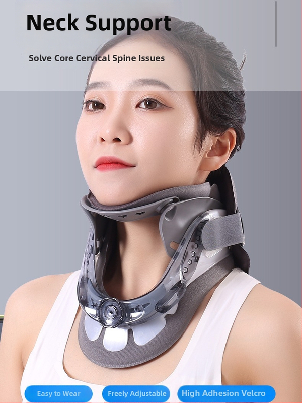 Kaelarihm – mudel Yll-am-6, polüuretaanist kaela tugi, kehahoia korrigeerimine, kontori kasutamiseks