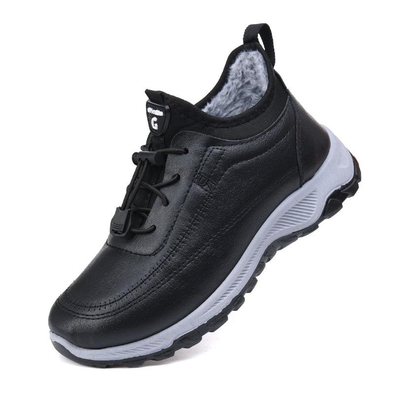 Talvekingad naistele: kunstliku naha ülemisega ja kunstliku lühikese plüüsvoodriga, soojad, madala profiiliga, ees nööriga kinnitatav ning plastist tald