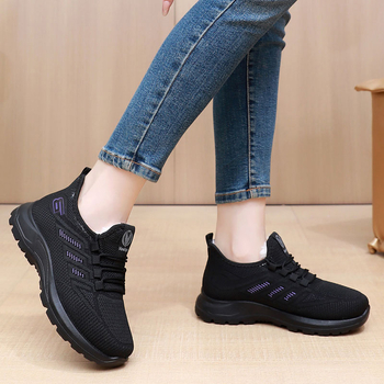 Sieviešu ziemas apavi no auduma ar vilnas odere, silti ikdienas sporta apavi staigāšanai, apaļa deguns, zems papēdis 1–3 cm