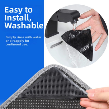 Friendly neslidus kilimėlis grindims su klijavimo pagrindu, tinkamas virtuvei ir laiptams, su dvipuse lipnia juostele