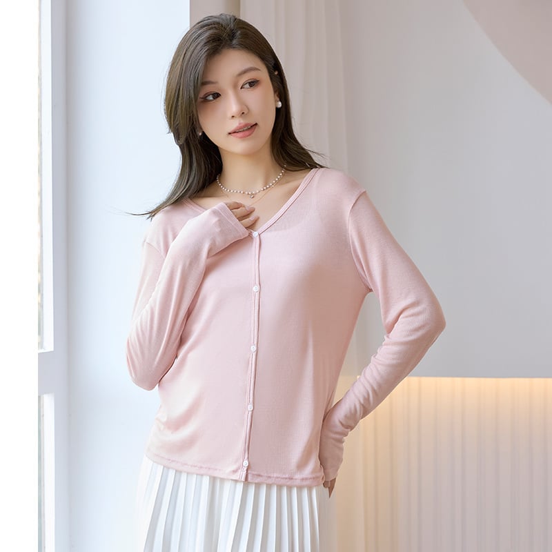 Moterų Lyocell saulės apsaugos kardiganas UPF50+ – laisvas kirpimas, ilgomis rankovėmis, plonas audinys, vasara 2025