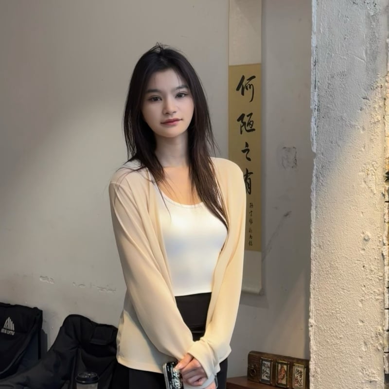 Moterų Lyocell saulės apsaugos kardiganas UPF50+ – laisvas kirpimas, ilgomis rankovėmis, plonas audinys, vasara 2025