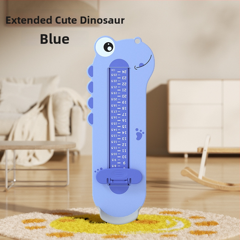 Kūdikio ir vaiko pėdos ilgio matavimo prietaisas, ABS plastikas, modelis 125-2, 24 cm ilgis, tinka sportbačiams, batams ir sandalėms