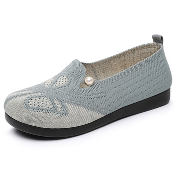 Női vászon slip-on cipő, mindennapi viseletre, légáteresztő, kerek orrú, alacsony profilú, puha PU talp