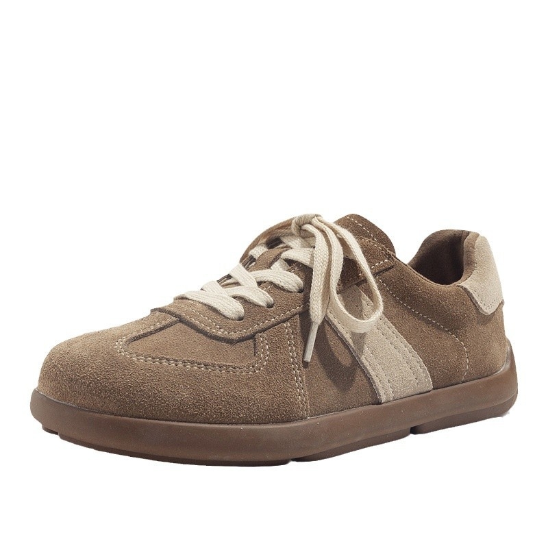 Beier pantofi sport pentru femei cu platformă groasă, partea superioară din microfibră, talpă din cauciuc, înălțimea tocului 3–5 cm