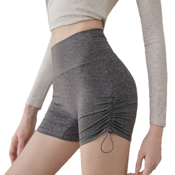 Naised hingavad sportlikud lühikesed püksid – kolmandik pikkus, polüester, Youyou kaubamärk, suvi 2025