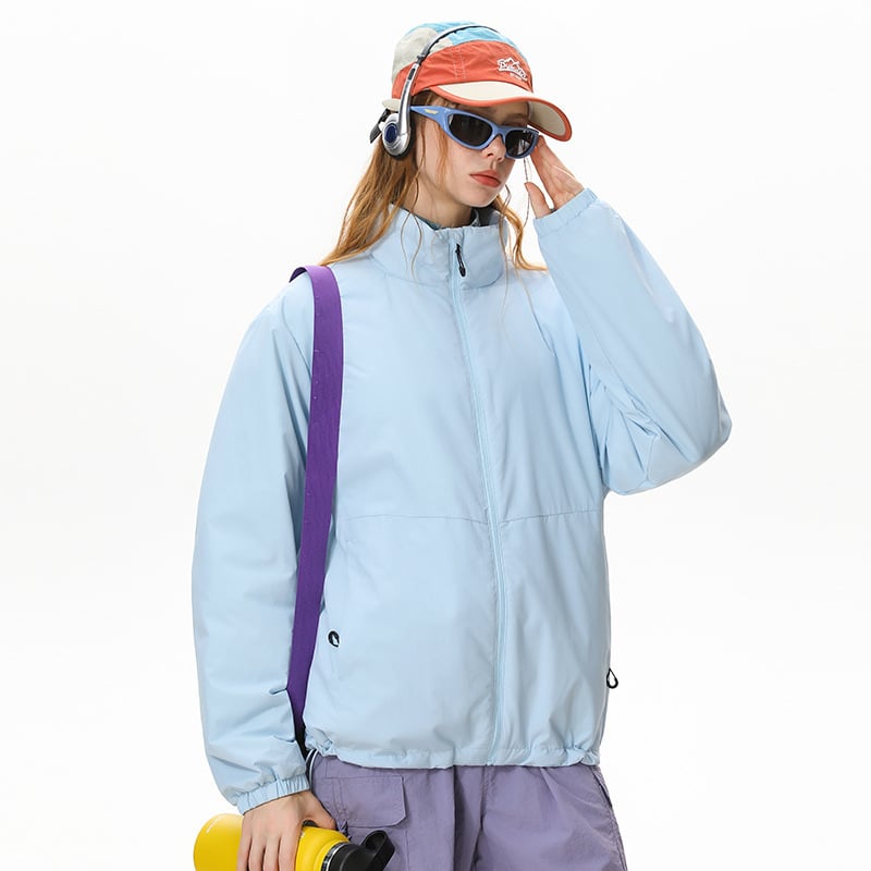 Meeste puuvillast polsterdatud jope, kõrge krae, tõmblukk, küljetaskud, polüester vooder, talv 2025