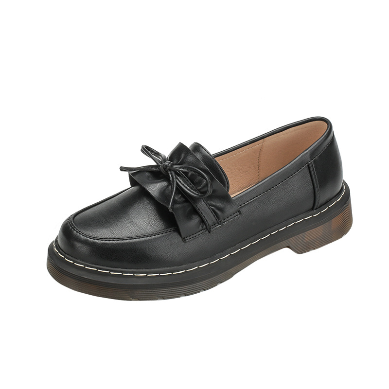 Γυναικείοι loafers με επάνω μέρος από microfiber, στρογγυλή μύτη, μεσαίο ύψος φτέρνας 3–5 cm, καουτσούκ σόλα, εσωτερική σόλα Ultrafilm δέρμα