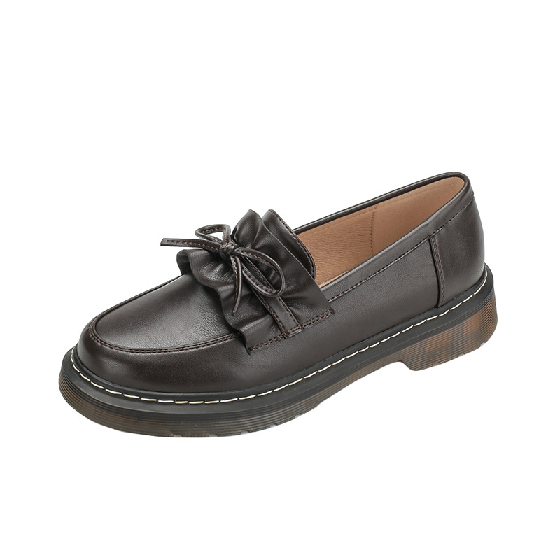 Γυναικείοι loafers με επάνω μέρος από microfiber, στρογγυλή μύτη, μεσαίο ύψος φτέρνας 3–5 cm, καουτσούκ σόλα, εσωτερική σόλα Ultrafilm δέρμα
