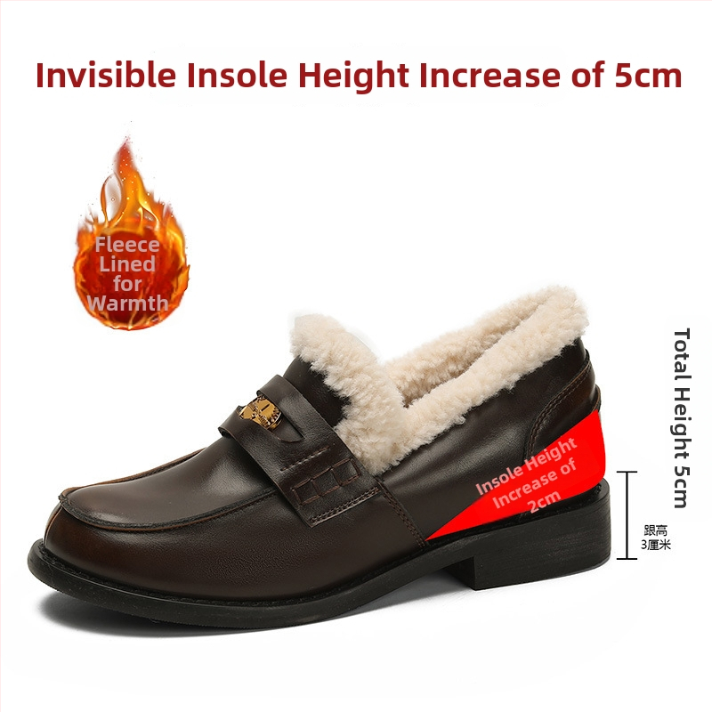 Mary Jane kurpes ar apaļu purnu, vidējā papēža augstums 3-5 cm, augšējais materiāls: Super Fiber, iekšējais pacēlums 5 cm, japāņu stils