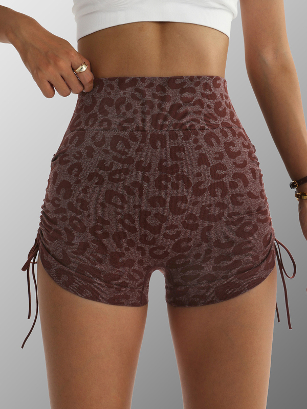 Naiste jooga lühikesed püksid niiskustevõimega, nailon/keemiliste kiudude segu, 3/4 pikkus, suvi 2025