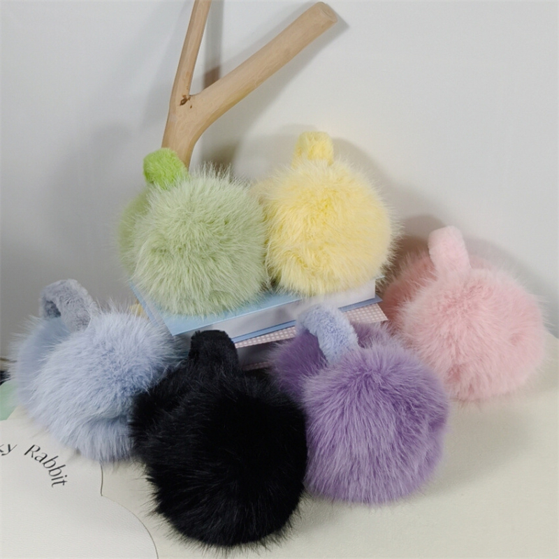 Sulguvad kõrvakaitsed kunstliku rebase karusnahaga talveks – unisex täiskasvanud, välitegevuseks