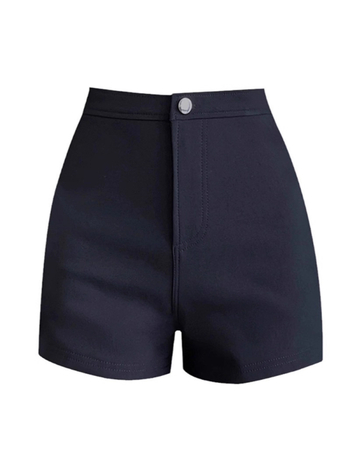 Къси панталони за плюс размери на жените, подплатени с флис, висока талия, дължина три четвърти, полиестер, микроеластичност, стил Харджуку