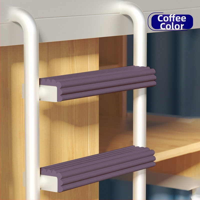 Kolegijos laiptų kilimėliai viršutinei ir apatinei lovai, priešslydžio, putų burbulai, kvadratinė forma, Nordic stilius