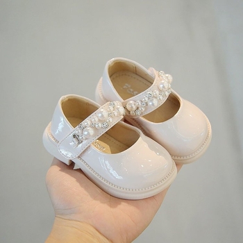 PU nahast beebi- ja laste kingad — Velcro kinnitusega, madal pahkluu, libisemiskindel, PU sisetald, kummist talla, Korea stiil