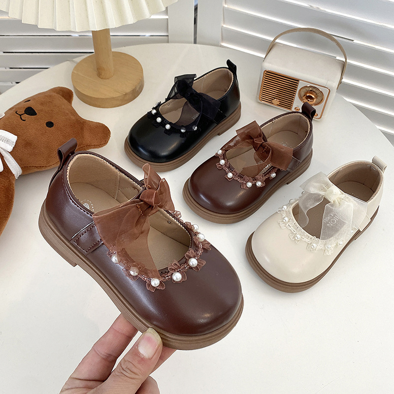 Tüdrukute princesessi kingad Velcro kinnitusega, PU pealne, kummist talla, pehme talla, hingavad