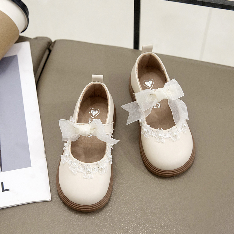 Lányok hercegnő cipő Velcro záródással, PU felsőrész, gumitalp, puha talp, légáteresztő