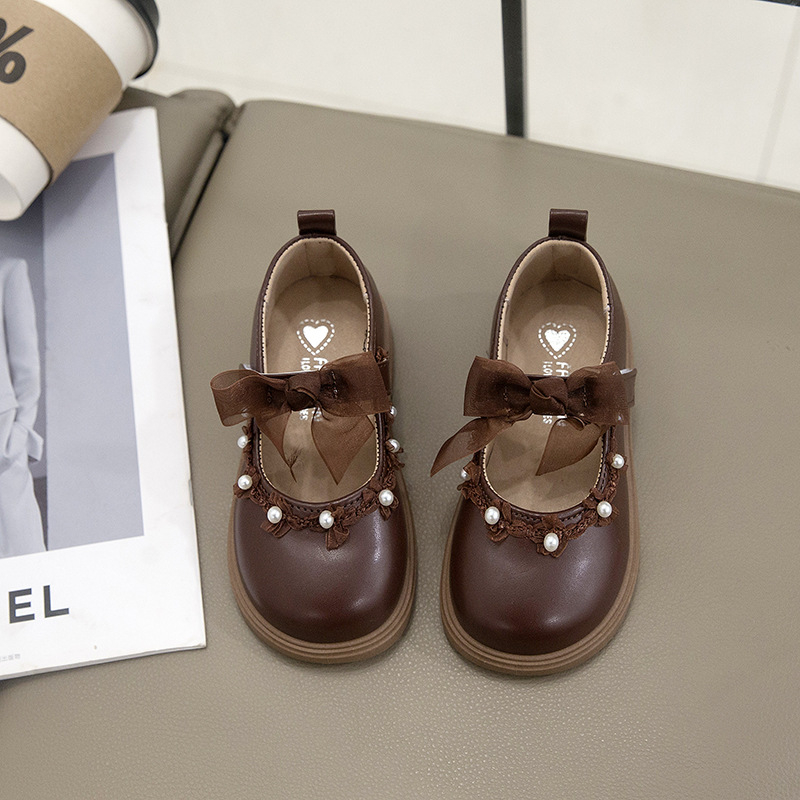 Lányok hercegnő cipő Velcro záródással, PU felsőrész, gumitalp, puha talp, légáteresztő