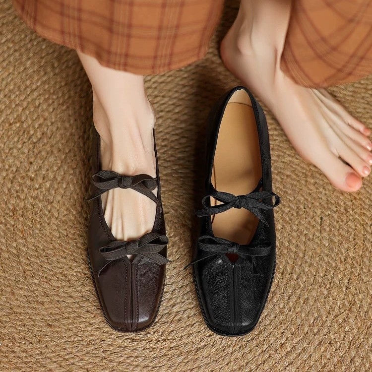 Női Mary Jane cipő rejtett 3 cm-es emeléssel, négyszögletes orr, felsőrész: szuper rost, vastag sarka 6–8 cm