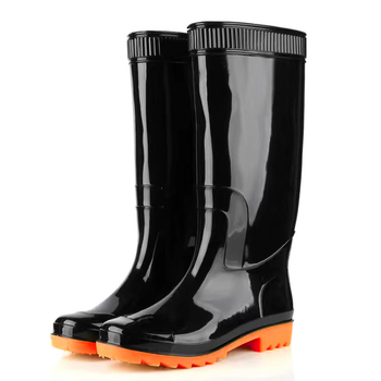 Unisex PVC čizme za kišu, industrijske visoke, protuklizne i otporne na habanje, vodonepropusne i prozračne, model CKF-718