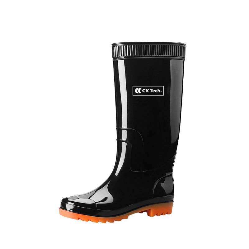 Unisex PVC čizme za kišu, industrijske visoke, protuklizne i otporne na habanje, vodonepropusne i prozračne, model CKF-718