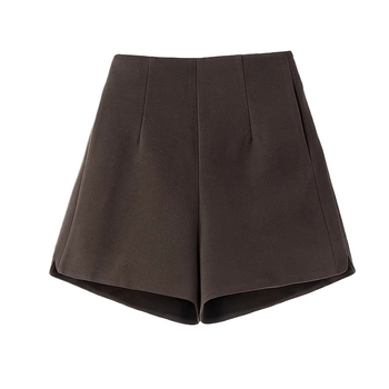 Xiyin moterų kasdienės kelnės – japonų ir korėjiečių laisvalaikio stilius, tiesus kirpimas, vidutinio juosmens, 3/4 ilgio