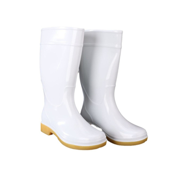 Konyhai munkához készült esőcsizma, PU felsőrész, EVA talp, magas csizmás szár, alacsony sarok 1–3 cm