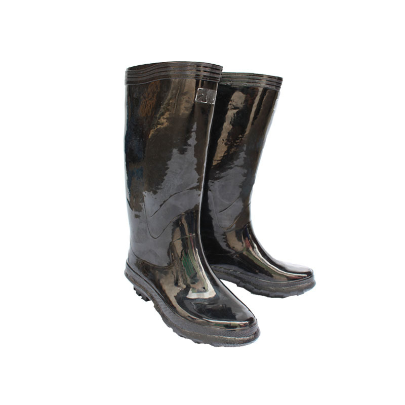 Gumi esőcsizmák, magas szárú, PVC felső rész, gumi talp, kopásálló és ütéscsillapító