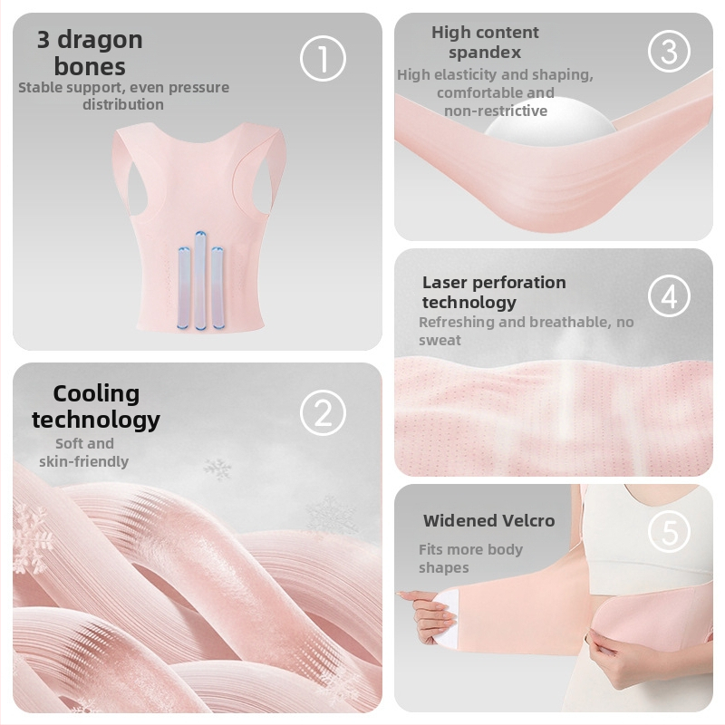 Samepeak G1 muguras stāvokļa korektors — elpojošs, MA sertifikāts