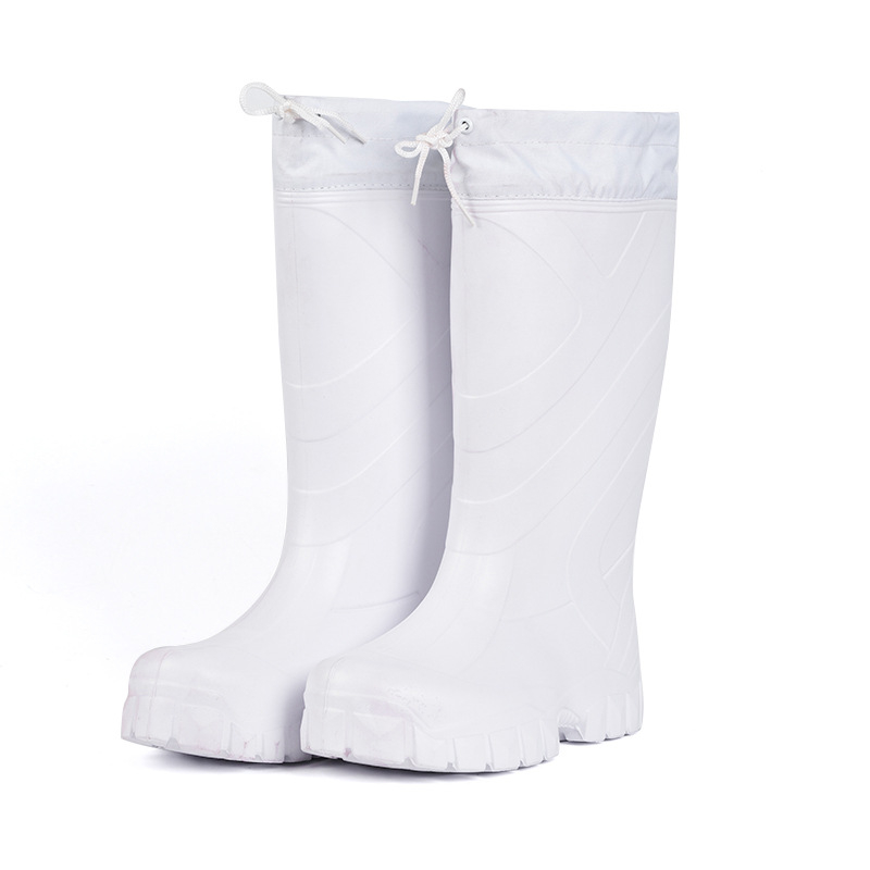Téli magasított esőcsizma EVA felsőrész, TPU talp, csúszásmentes, pamut bélés