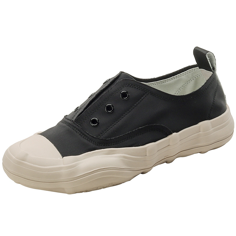 Pantofi dama casual din satin, vârf rotund, partea superioară din microfibră, talpă din cauciuc, toc jos 1–3 cm