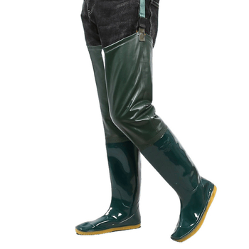 Uniszex műanyag esőcsizma térdig érő, mezőgazdasági területek és átkelés vízben, magas cső, 2024 nyár