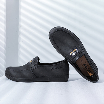 Férfi vízálló esőcsizma – csúszásmentes, kopásálló PVC talp, műanyag felsőrész, konyhai és horgász használatra