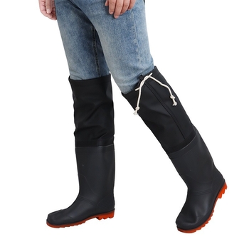 Ribarske čizme do koljena, unisex, PVC gornji dio, plastična potplata, protuklizne, vodootporne