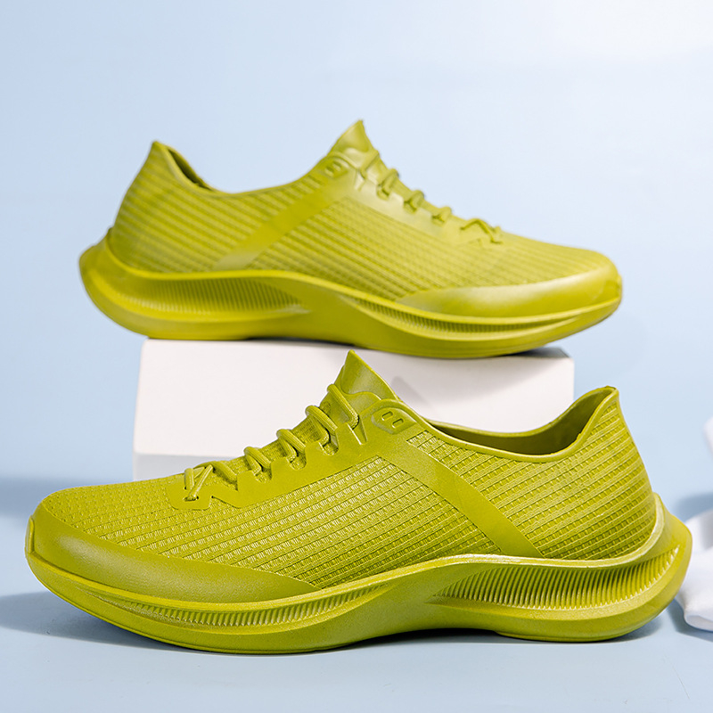 Sportske kišne čizme, kratki tubus, vodootporan PVC gornji dio, injekcijski oblikovana plastična potplata, unisex, PU ulošak