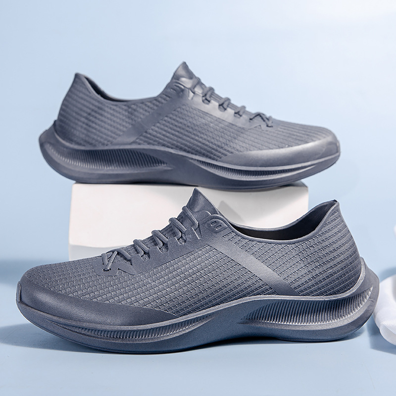 Sportske kišne čizme, kratki tubus, vodootporan PVC gornji dio, injekcijski oblikovana plastična potplata, unisex, PU ulošak