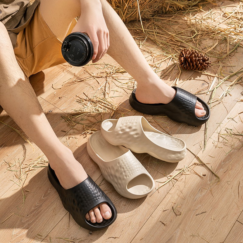 Férfi flip-flop papucs, EVA felső rész és EVA talp, sportos stílus, injektált talp kialakítás