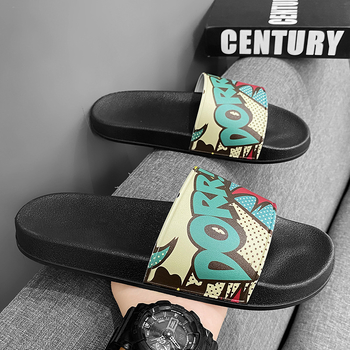 Pánske PVC flip-flopy, slip-on, ležérny štýl, horná časť PVC a podrážka PVC, technológia podrážky z viskózy