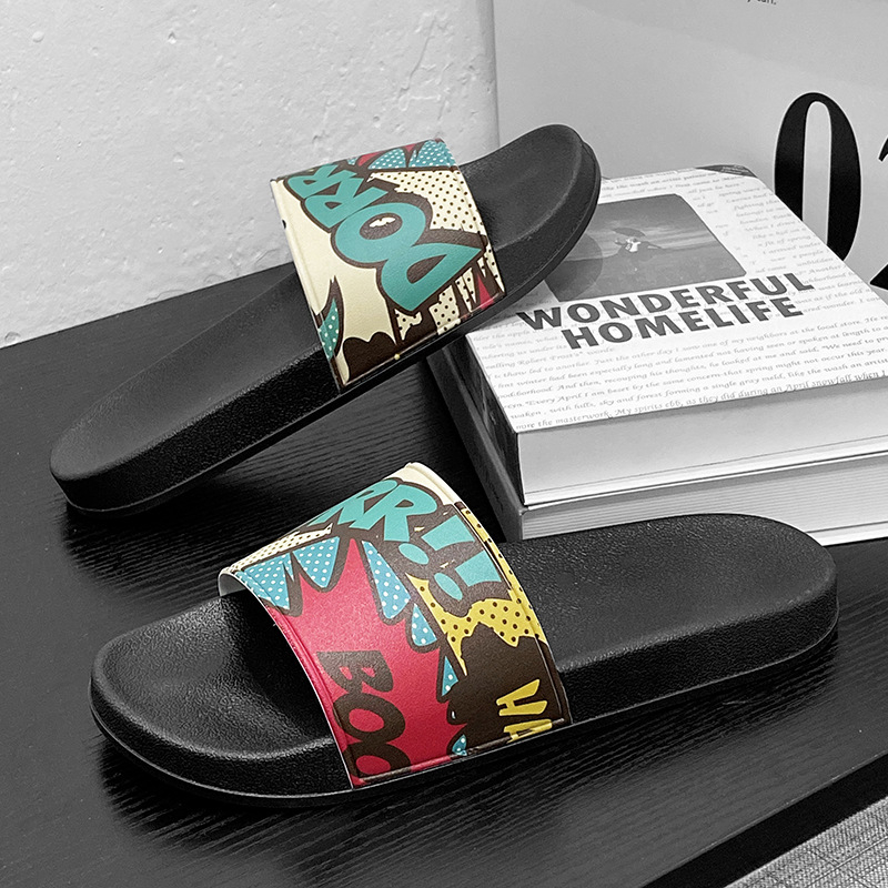 Pánske PVC flip-flopy, slip-on, ležérny štýl, horná časť PVC a podrážka PVC, technológia podrážky z viskózy