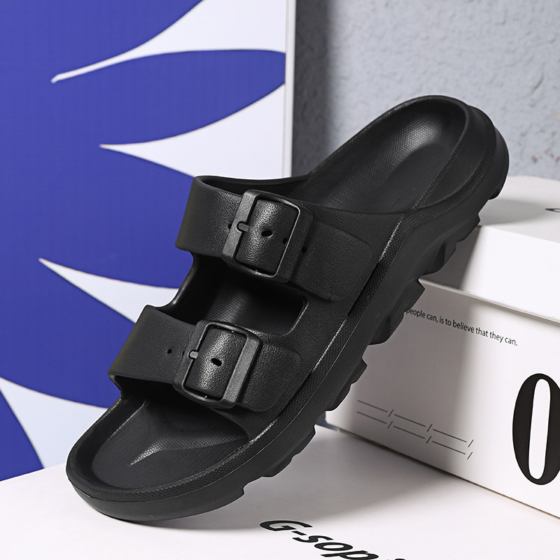 Férfi flip-flop EVA felsőrésszel és EVA talppal, nyitott orrú, 2025 ősz